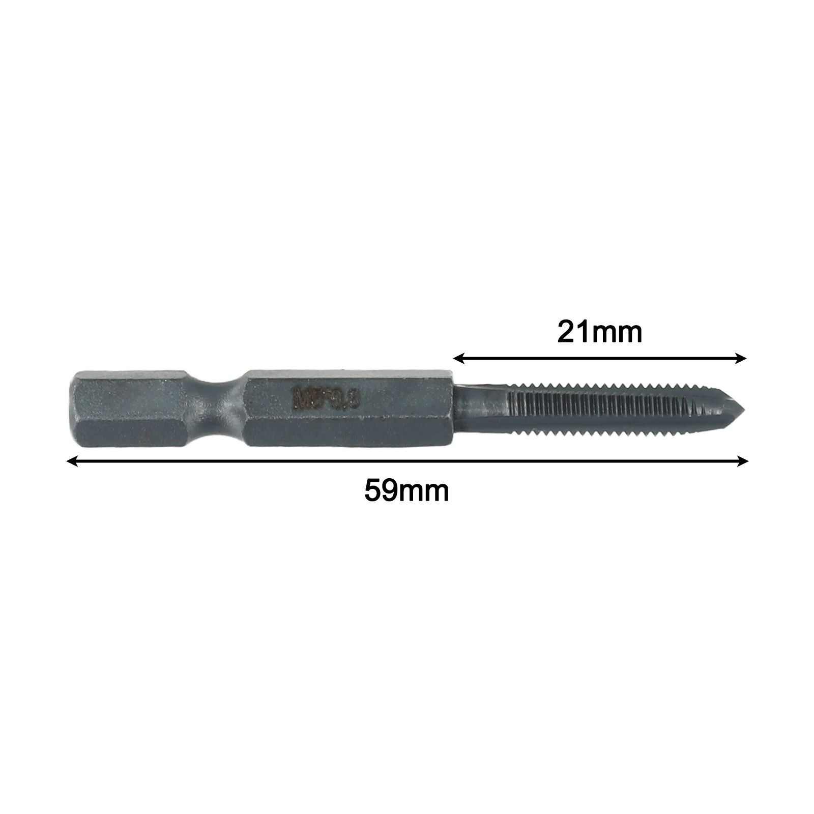 1PCS HSS 6542 Tap Drill Bit Hex Shank Thread Metric Tap 2.5-12mm Screw Taps Tool Threaded Bit Screw Machine Compound Tap