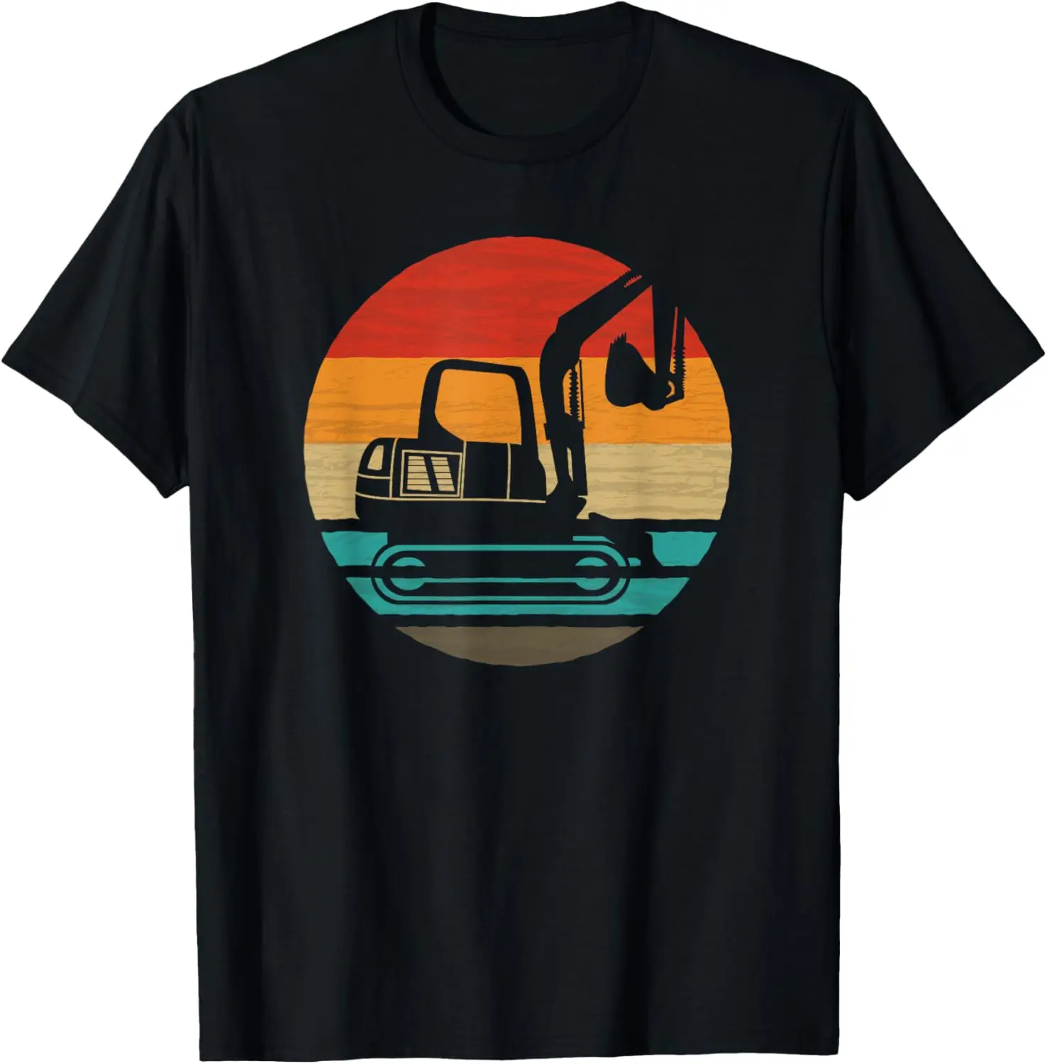 

Excavator Retro Style Vintage T-Shirt