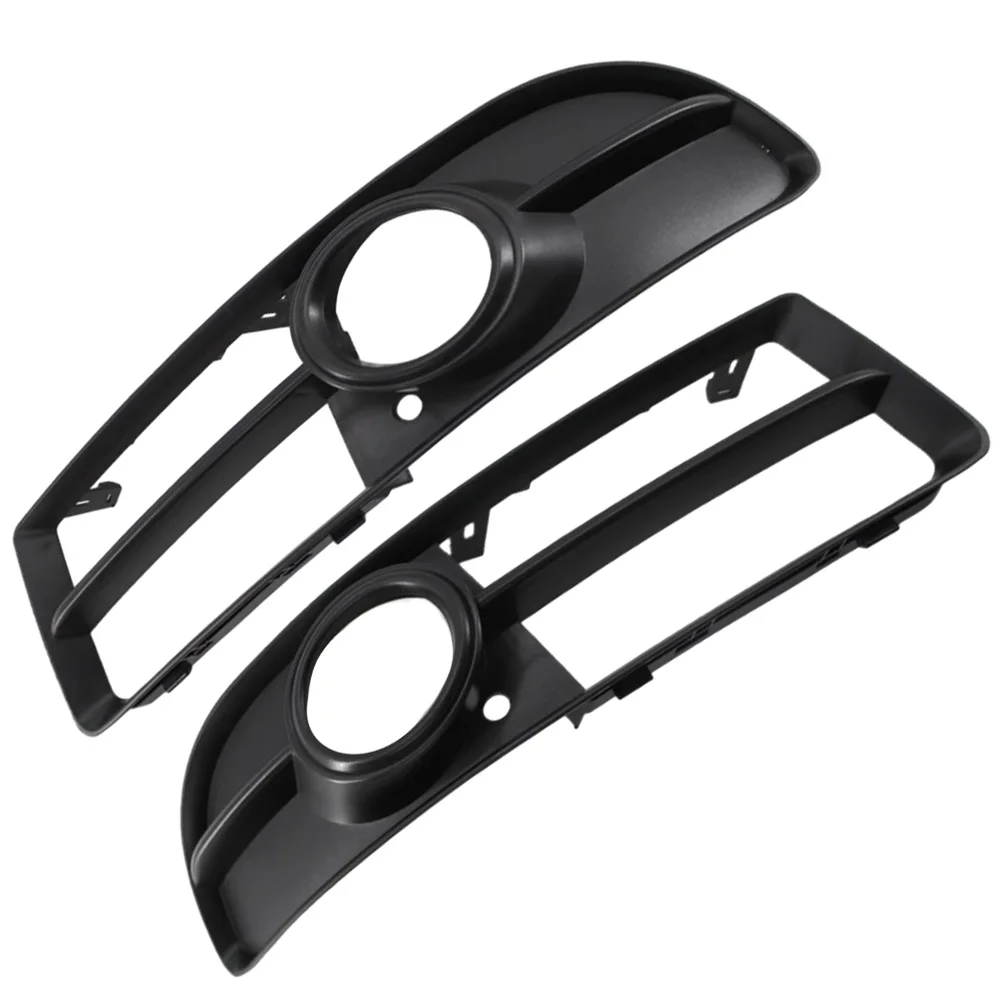 1 unidad de parrilla de parachoques delantero, luz antiniebla, parrilla izquierda/derecha para Audi A4 B7 S4 B7 A4 S-Line 2005 2006 2007 2008 8E 0807681 F 8E 0807682 F F F