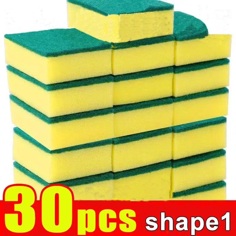 Highly Absorbent Cleaning Sponges Dish washing Magic Clean Pot Rust Stain Sponge Brush Kitchen Grease Cleaner Household Tools