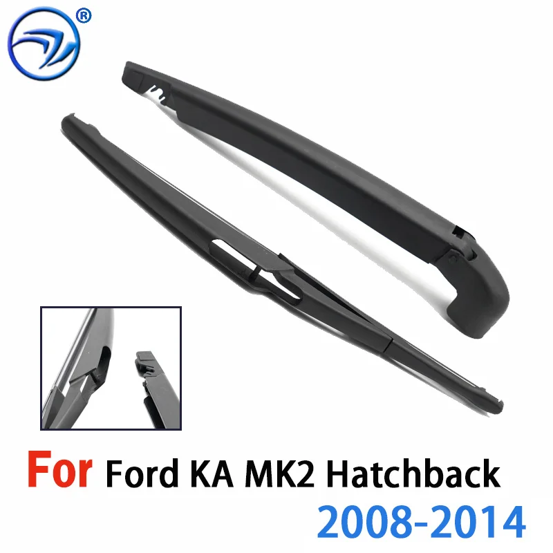 

Wiper 11" Rear Wiper Blade & Arm Set Kit For Ford KA MK2 Hatchback 2008 09 10 11 12 13 2014 Windshield Windscreen Rear Window