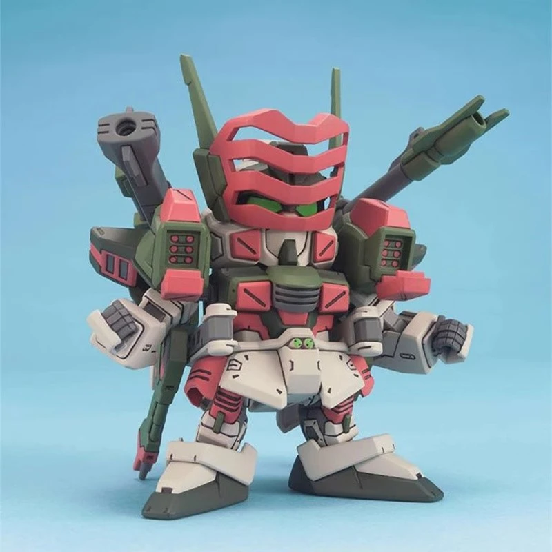 Bandai Model Bb Warrior 294 Verde Buster Gundam Diy Geassembleerd Speelgoed Beweegbare Robot Figuur Cool Verjaardagscadeau Voor Vriendje