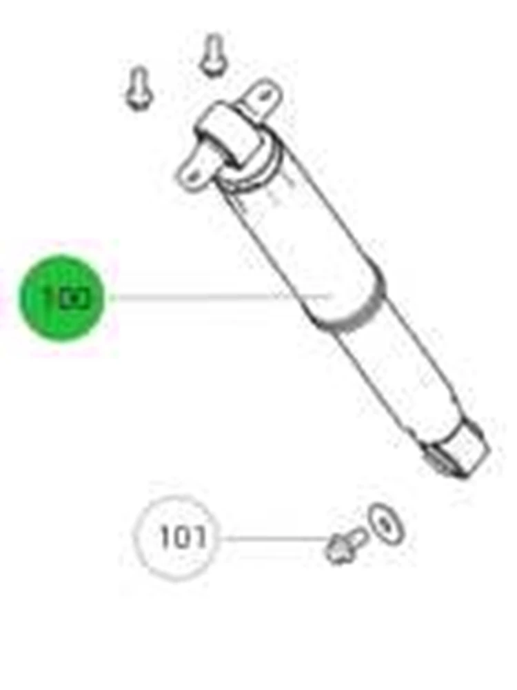 Tank 300 2022-2025  Rear shock absorber assembly 2915103XGW04AAutomobiles Parts accesorios para auto tools