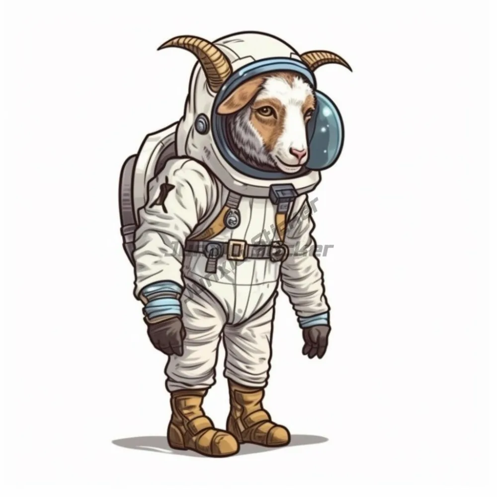 

Виниловая наклейка с изображением козла для автомобиля, ноутбука, тумблера, больше