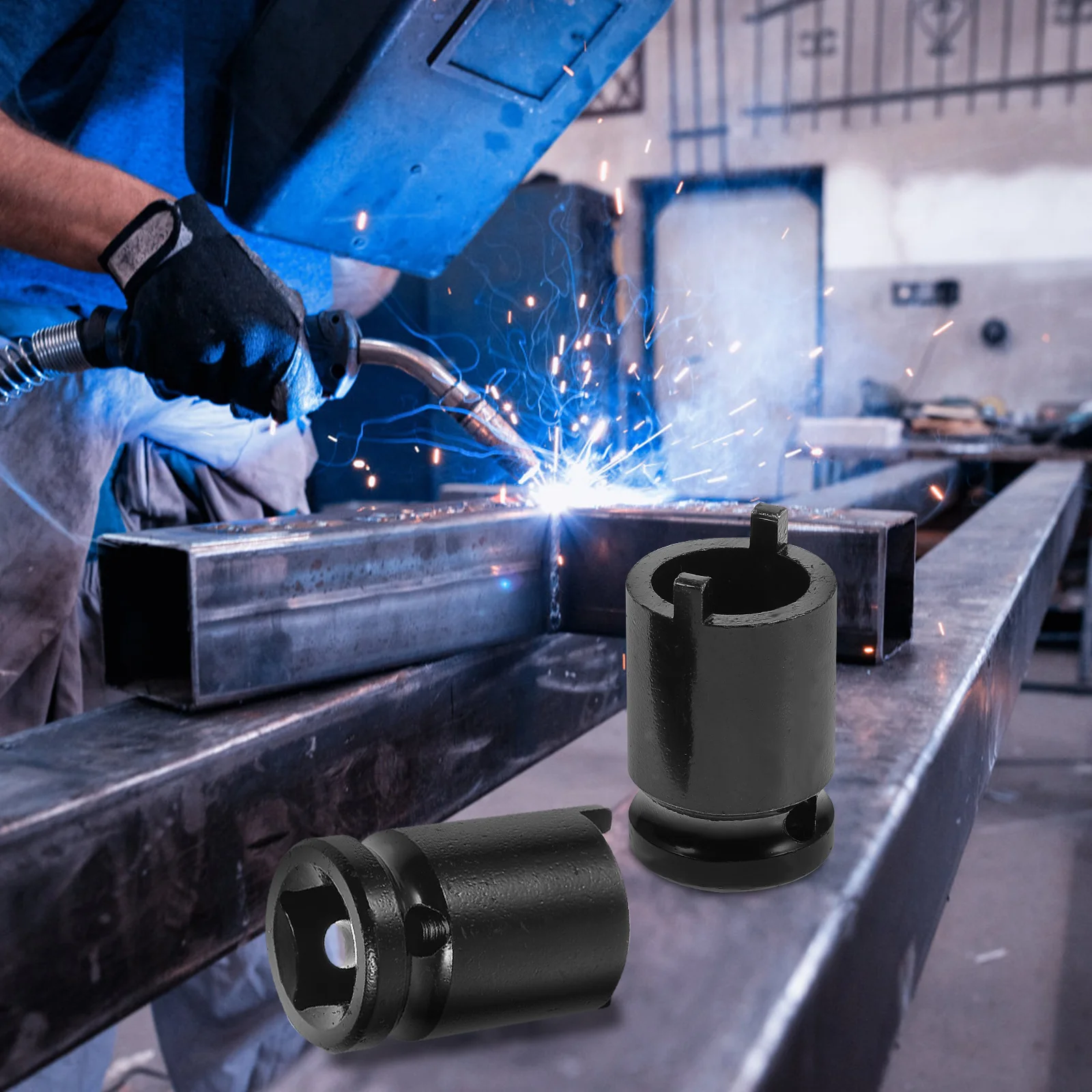 

4pcs Angle Grinder Socket Wrench Set Carbon Steel Anti-Slip Manual Electric Power Tool For Nut Bolt Repair Grinder Accessories