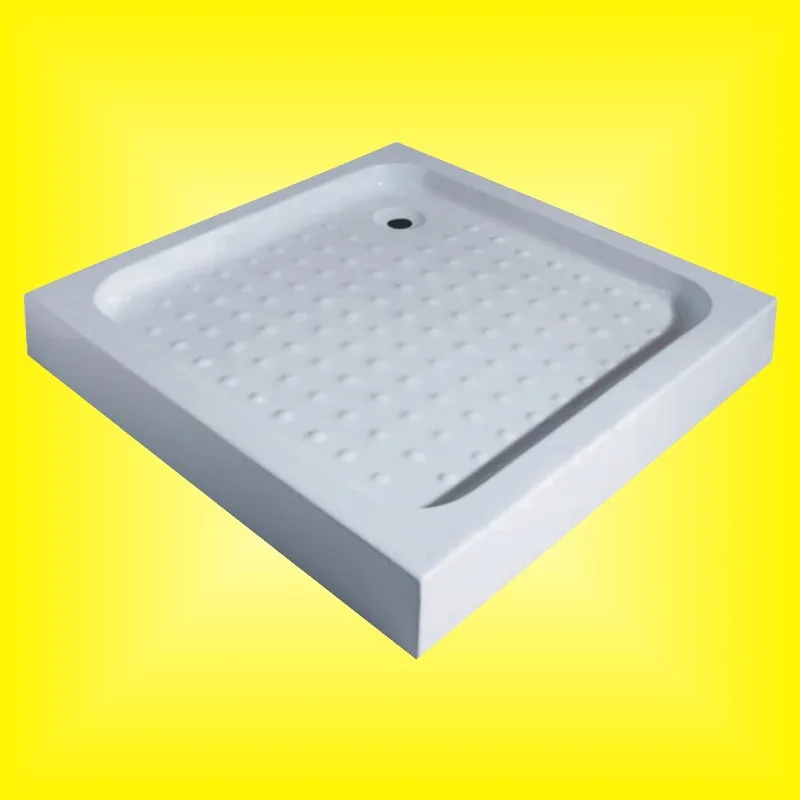 Shower chassis, acrylic shower room bottom basin, stainless steel bracket, L-shaped base