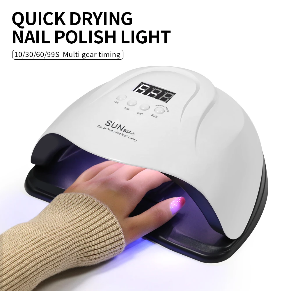 HALAIMAN Cabin Uv Led Nail Gel Polish Drying Lamp Uv Led Lamp Fast Drying Nail Lamp Nail Art Tools Phototherapy Machine