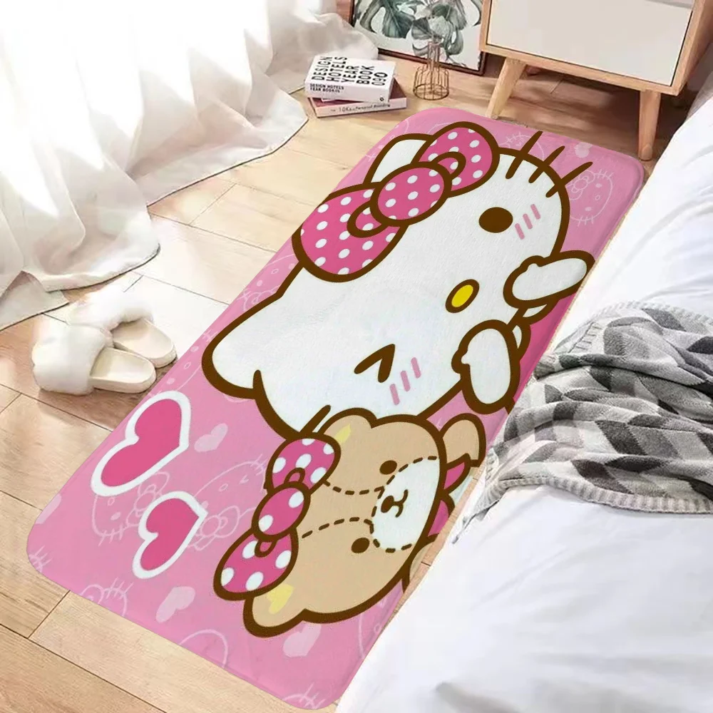 

Hello Kitty Bath Mat Rug Foot Mat Kitchen Mat Bathroom Mat Doormat Entrance Door Floor Mats Balcony Rugs Bedrooom Carpet Room