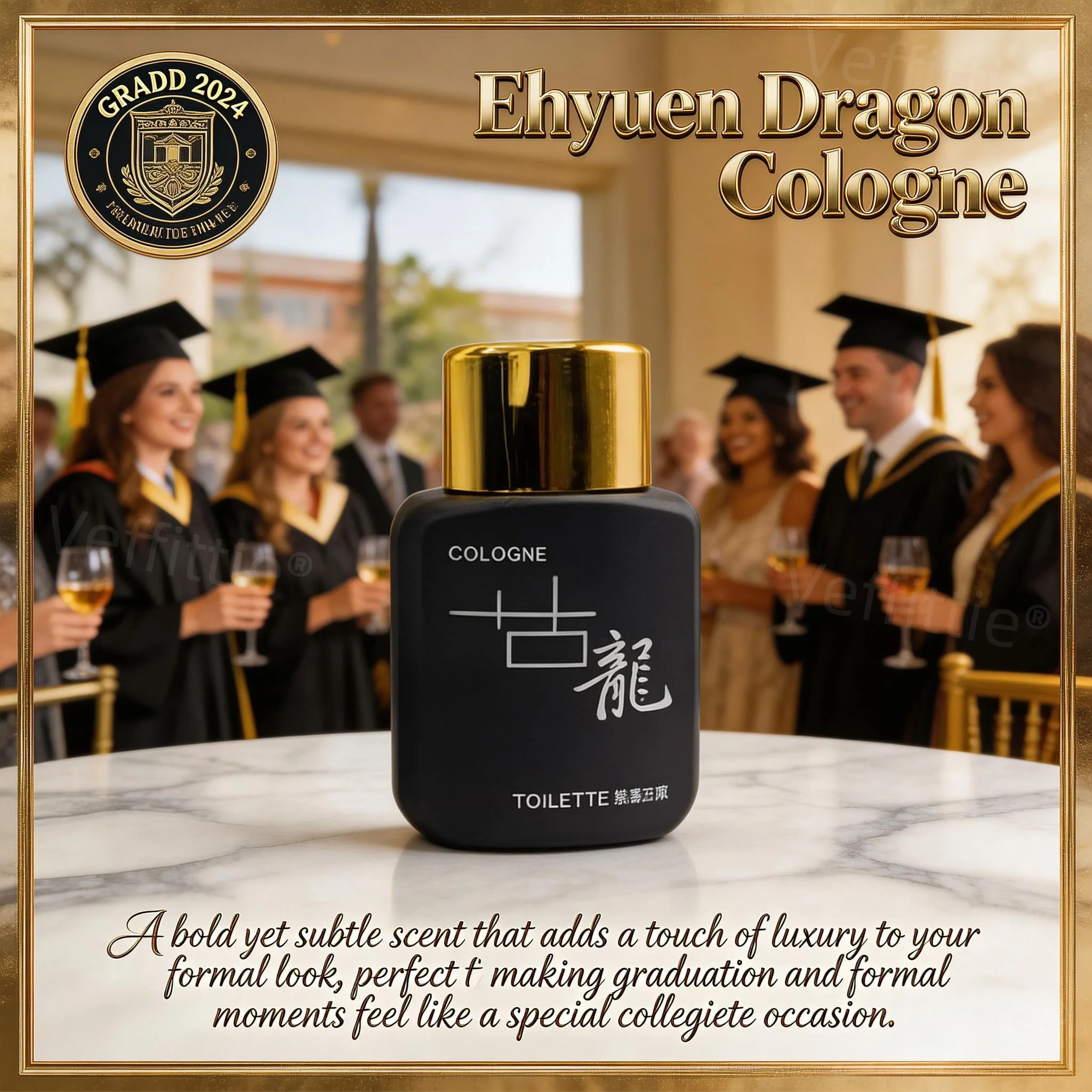 

Campus Youth Fresh Bamboo Citrus 50ml Men's Cologne, Long Lasting School Aroma, Bright Herbal Blend, Stylish Gift for Student