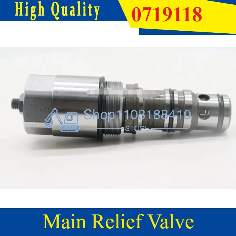 0719118 ZX330 EX300 Válvula de alivio principal de alta calidad 0816502 4723238 4372039 4358914 Válvula de alivio de excavadora para Hitachi