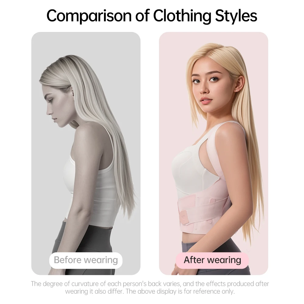 مستلزمات التجميل من باباكا مصحح وضعية الظهر، لتحسين وضعية الجسم والحدب، هدايا عيد الميلاد لعام 2025 للنساء #4