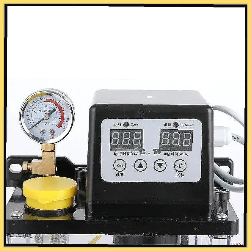 220V CNC Electromagnetic Lubrication Pump, 0.5/1/2L Automatic Lubricator, Oil Injector for Machinery
