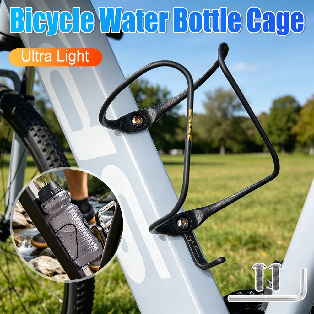 Ultra Cycling Gear - ที่วางขวดน้ำจักรยานแบบ Ultralight โครงขวดน้ำจักรยาน วัสดุคาร์บอนไฟเบอร์คุณภาพสูง สำหรับจักรยานเสือภูเขาและจักรยานถนน อุปกรณ์สำหรับการปั่นจักรยาน