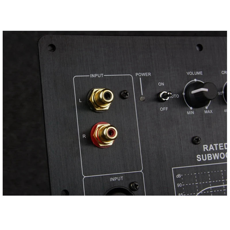 220V HIFI Mono 350W Heavy Duty Subwoofer Digital Active Amplifier Board Pure Bass Home Audio System EU-Plug Durable