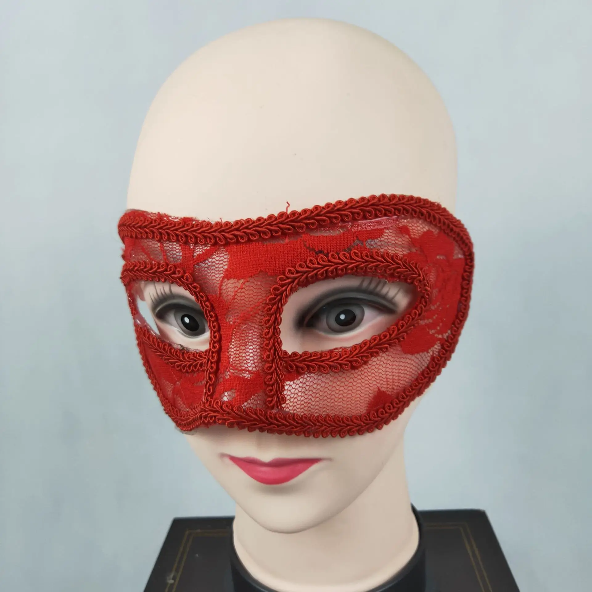 20pcs Lace Mask Masquerade Venetian Eyemask Halloween Sexy Woman Carnival Party Costume Ball Wedding Festival