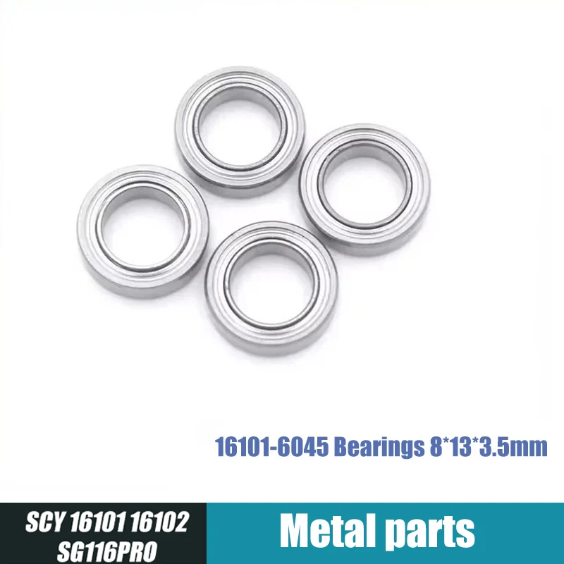 RC Car 1/16 nuevas piezas de mejora accesorios Motor sin escobillas RC coche amortiguador de Metal para SCY 16101 16102 y 16103 esc