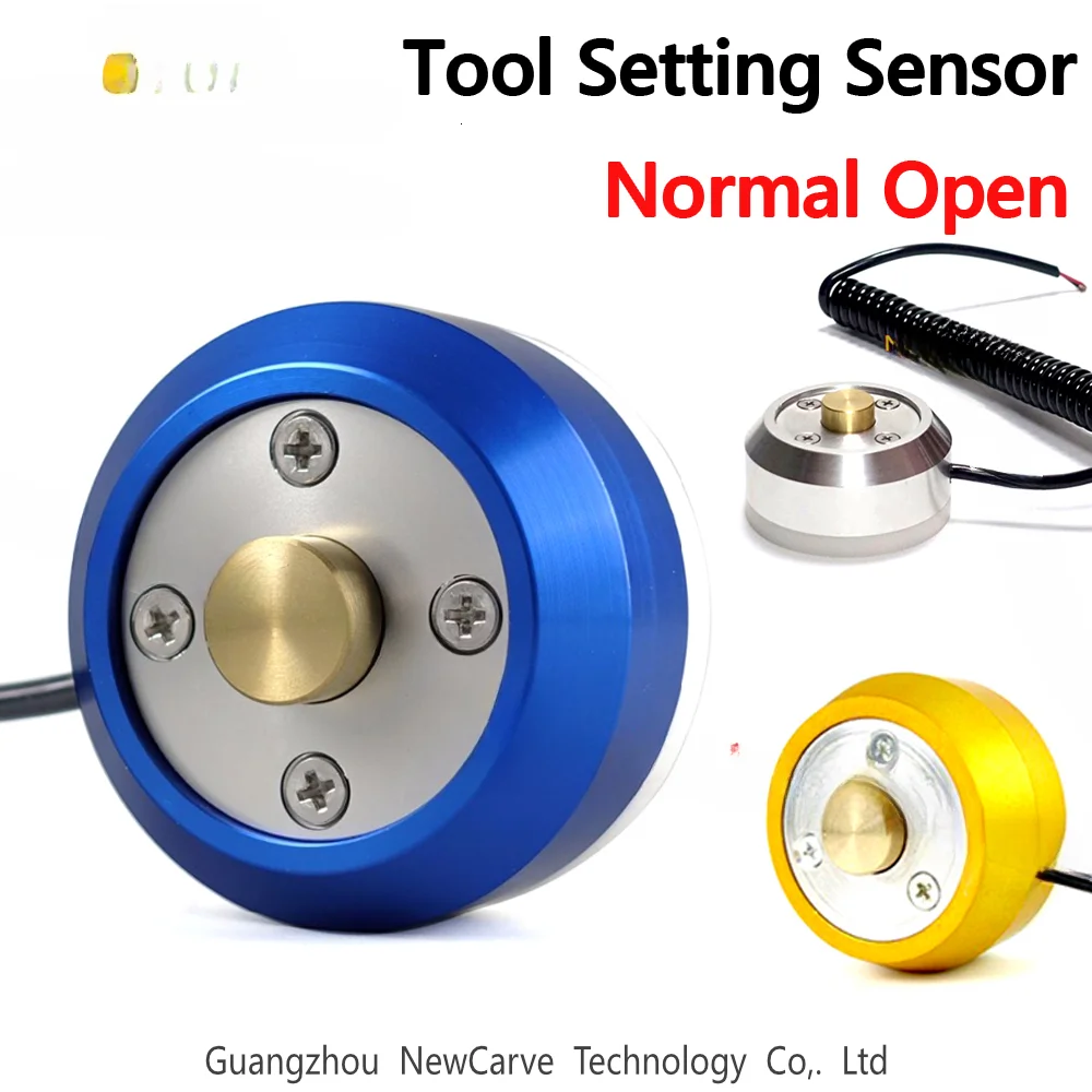 Z Axis Setter Tool Setting Instrument Auto-Check Tool Sensor Block Zero Setting Sensor For CNC Router NEWCARVE