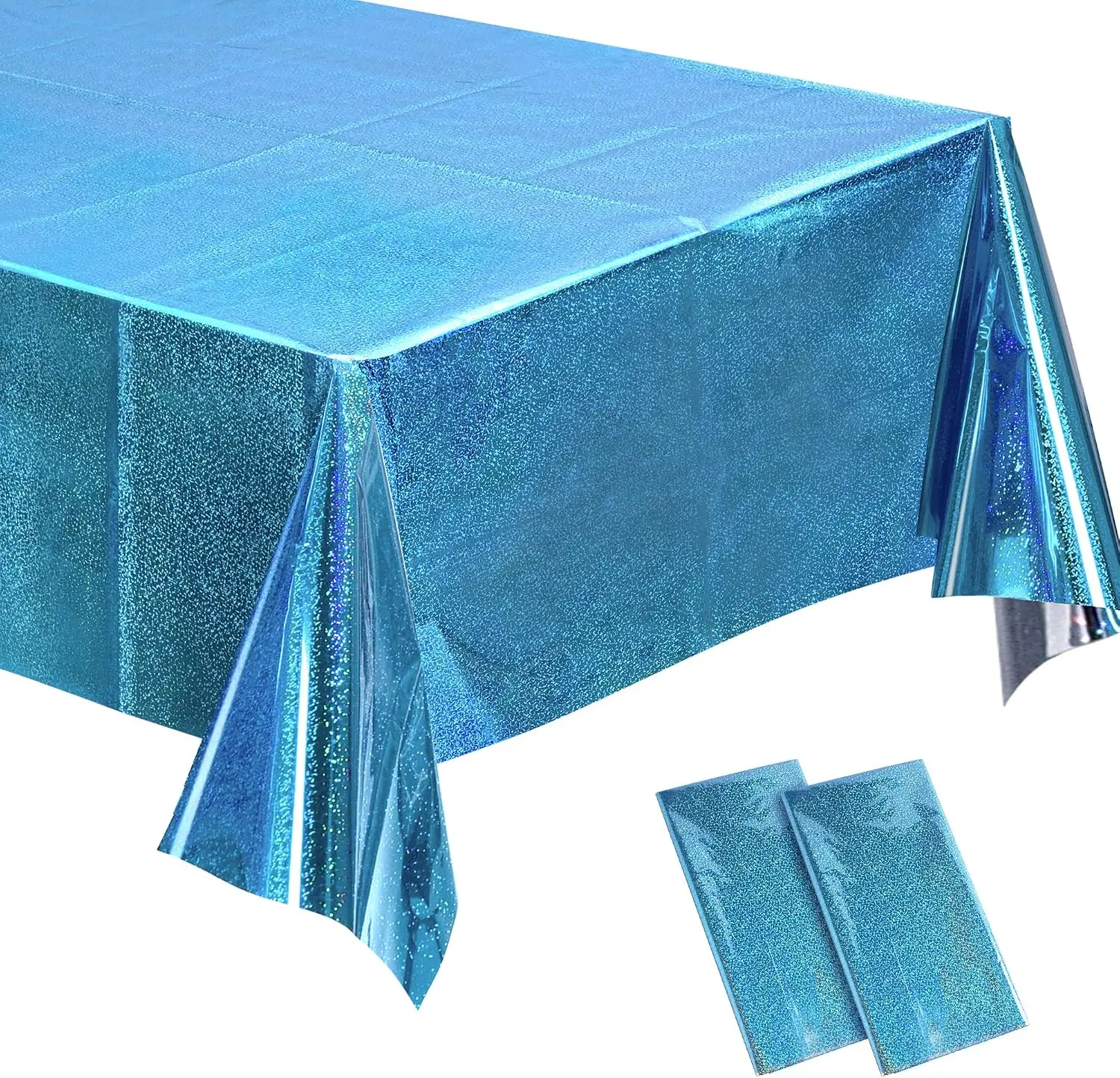 1PC Table Cloth Disposable Tablecloth Waterproof Rectangle Table Covers for Christmas/Ocean/Birthday Party Decorations