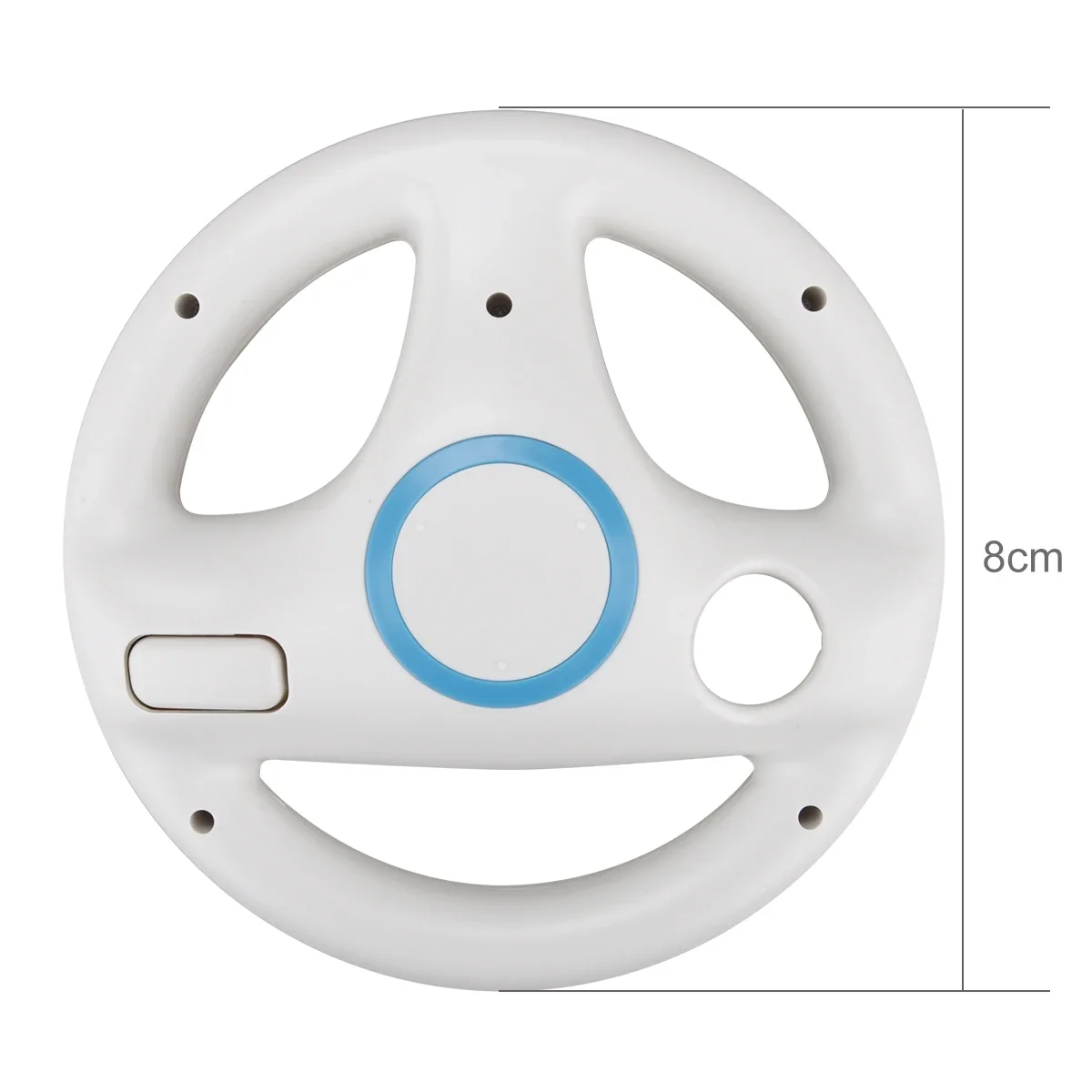 2 in 1 Steering Wheel to Wii Remote Controller Wireless Gamepad for Wii Kart Racing Games Controller Nintendo Joystick Joypad