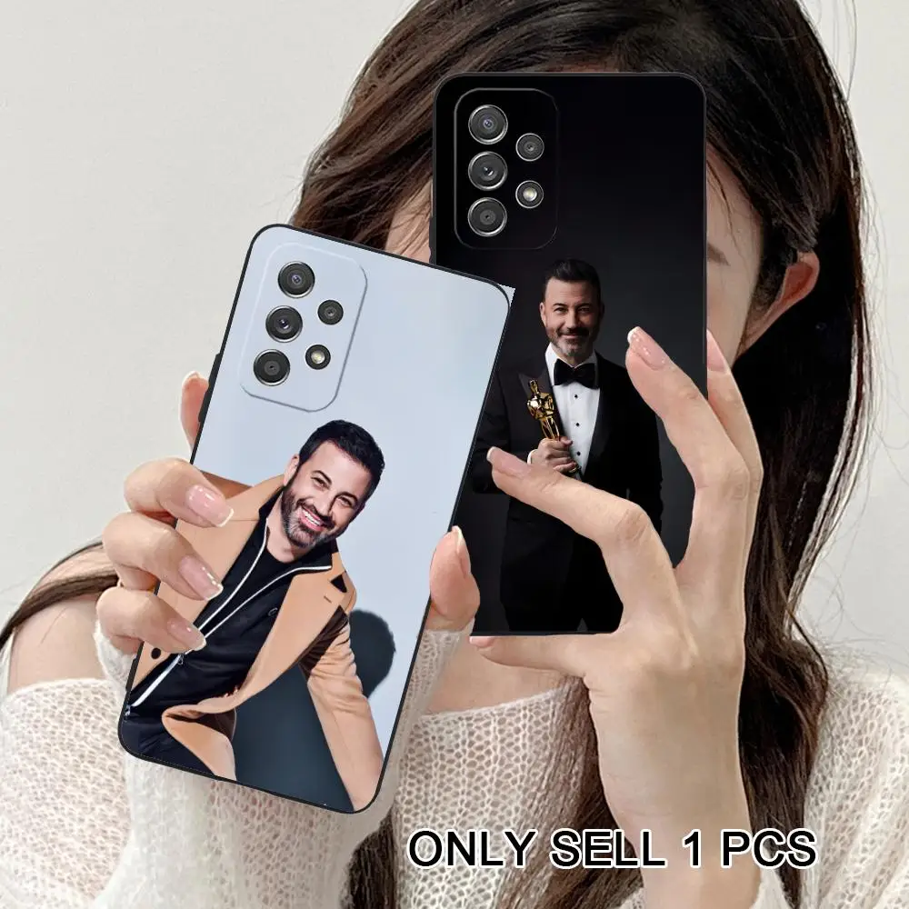 Jimmy Kimmel Phone Case for Samsung Galaxy A57 56 55 54 53 52 51 37 36 35 34 33 32 31 5G Soft TPU Shockproof Cover