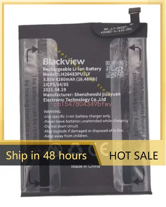 New blackview A90 phone battery 4280mah 3.85V for blackview A90 phone battery