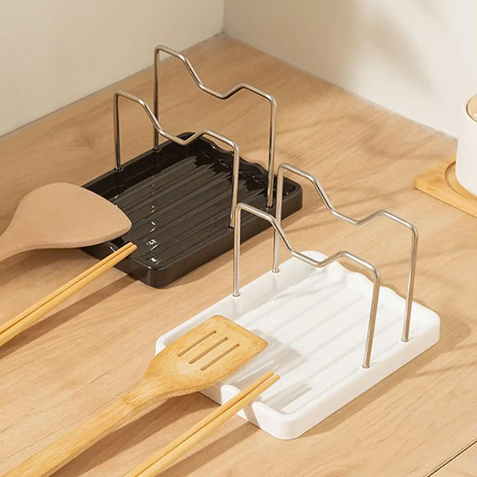 

1 шт., стойка для крышки кастрюли, разделочная доска, стойка для размещения кухонной лопаточки, держатель для хранения, стойка для разделочной доски, стойка для крышки кастрюли, артефакт