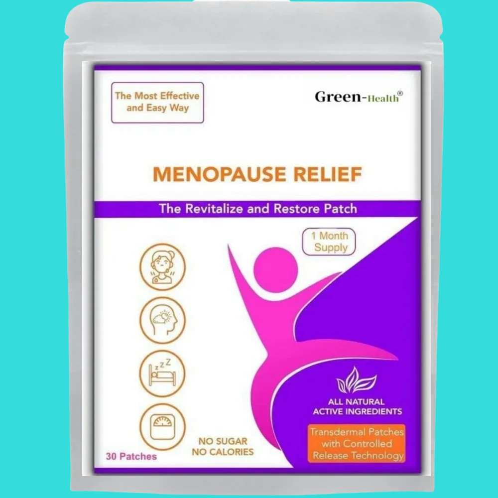 

Menopause Relief Transdermal Patches - 30 Patches One Month Supply USA Made