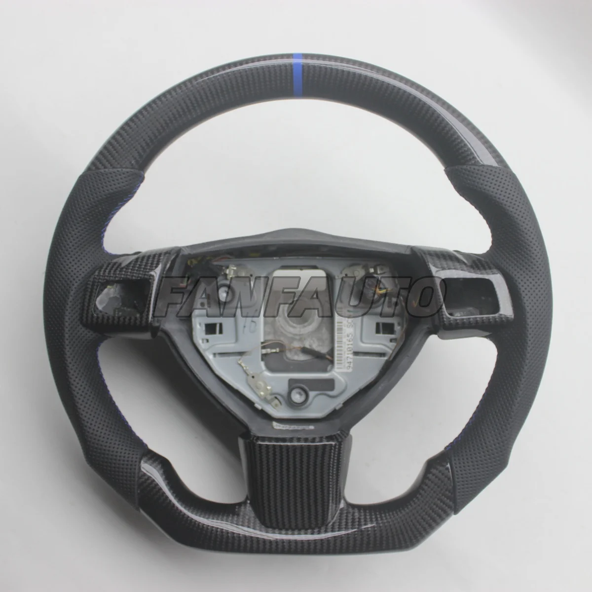 

Replacement Real Carbon Fiber Steering Wheel with Leather for Opel Astra H 2004-2010