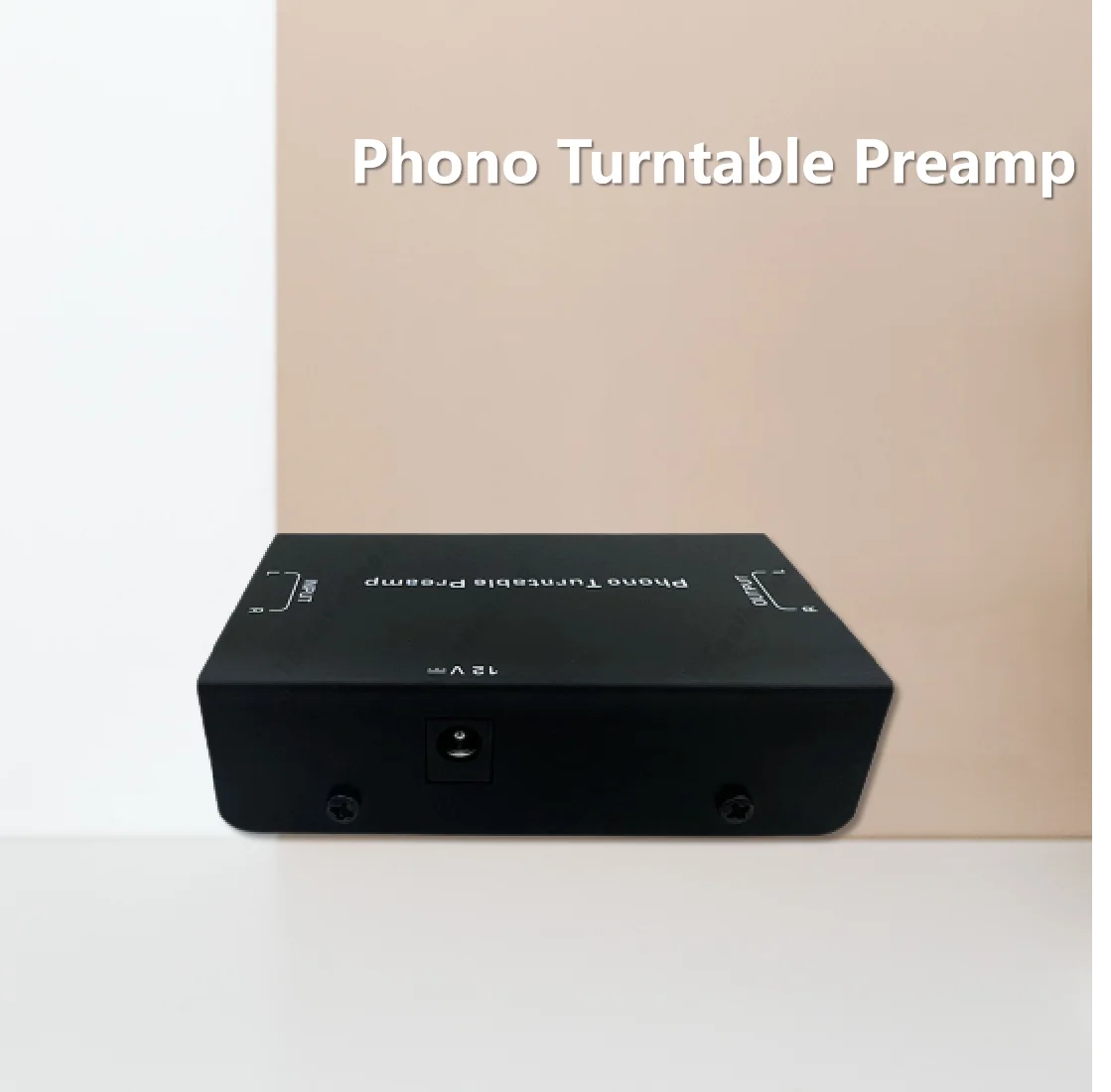 PP900 Phono Turntable Preamplifier 12V EU/US Plug MiNi Portable With Strong Function Dedicated RCA Output Connector Audio Preamp