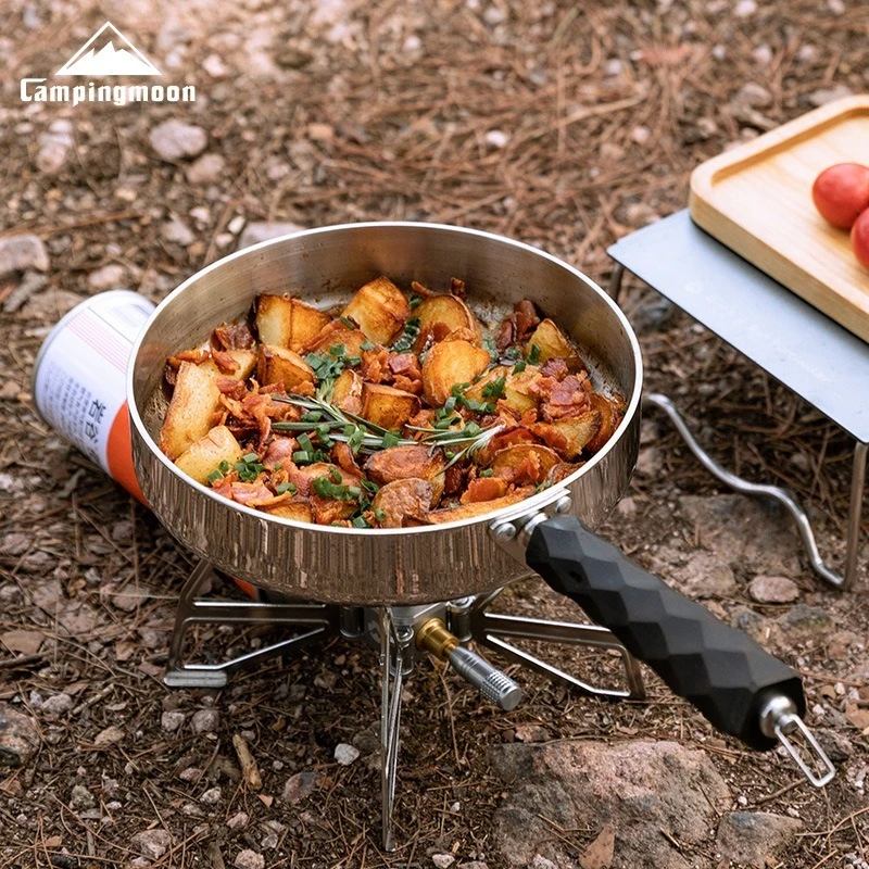 cmpiangmoon-cc-19-camping-three-layer-steel-frying-pan-portable-and-detachable-handle-deep-frying-pan