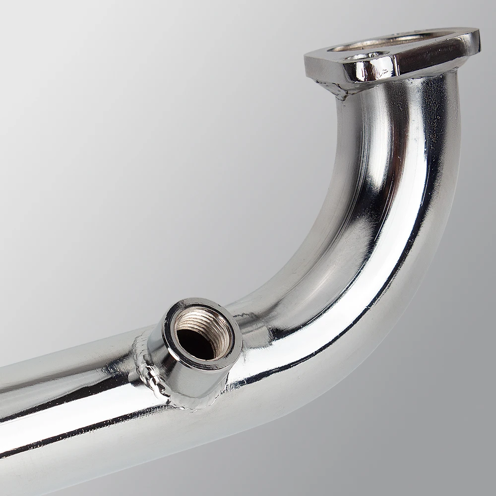 For Yamaha Zuma 200CC 150CC GY6 100cc Scooter Motorcycle Full Exhaust Escape Muffler System Modified  Front Middle Slip on