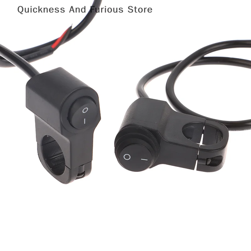 Universal Motorcycle Handlebar 1/2 Gear 3 Way Switch ON OFF Mini Driving Light Headlights Spotlights Controls Switch Moto Tools