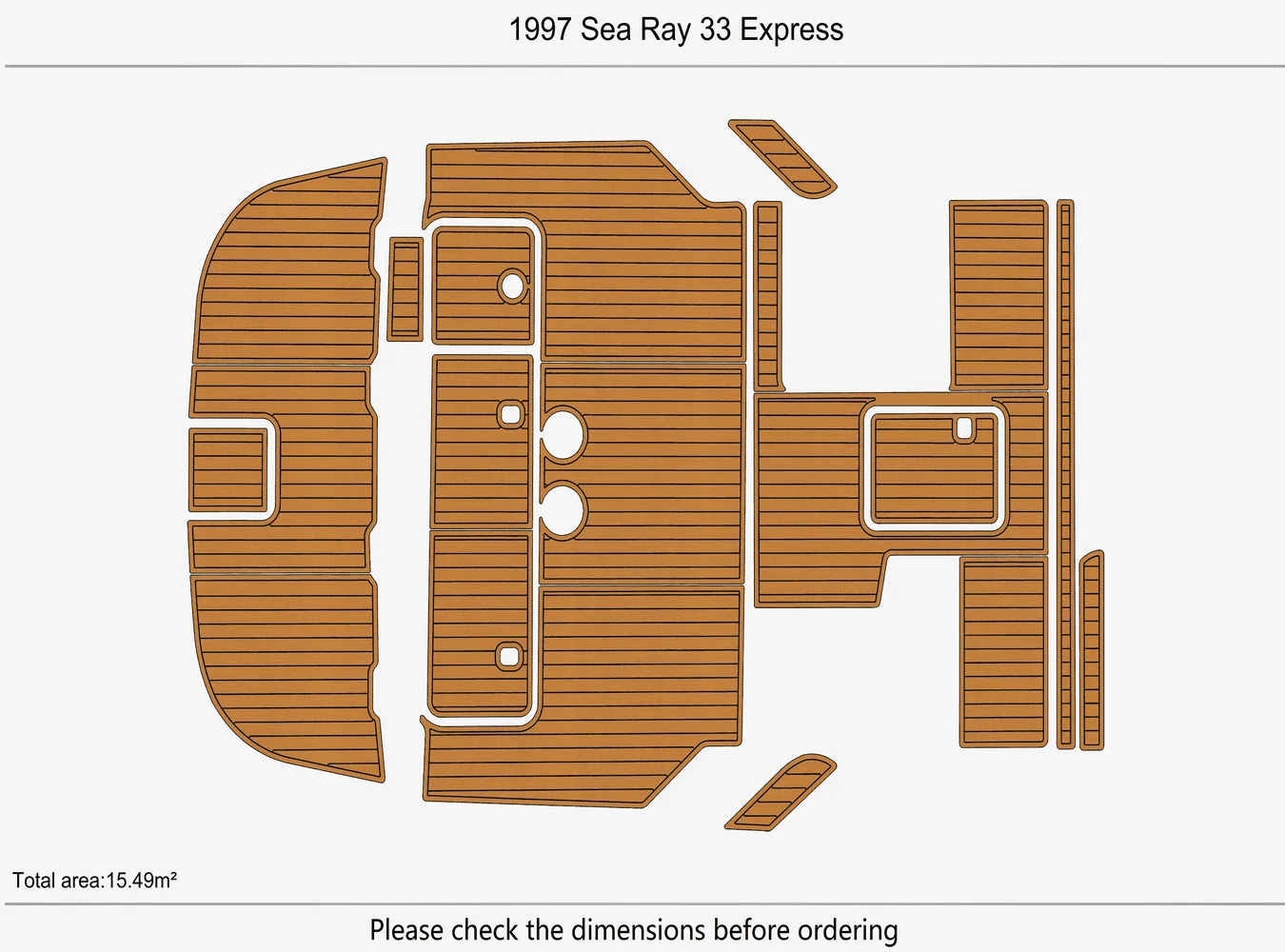 1997 Sea Ray 33 Express  1/4