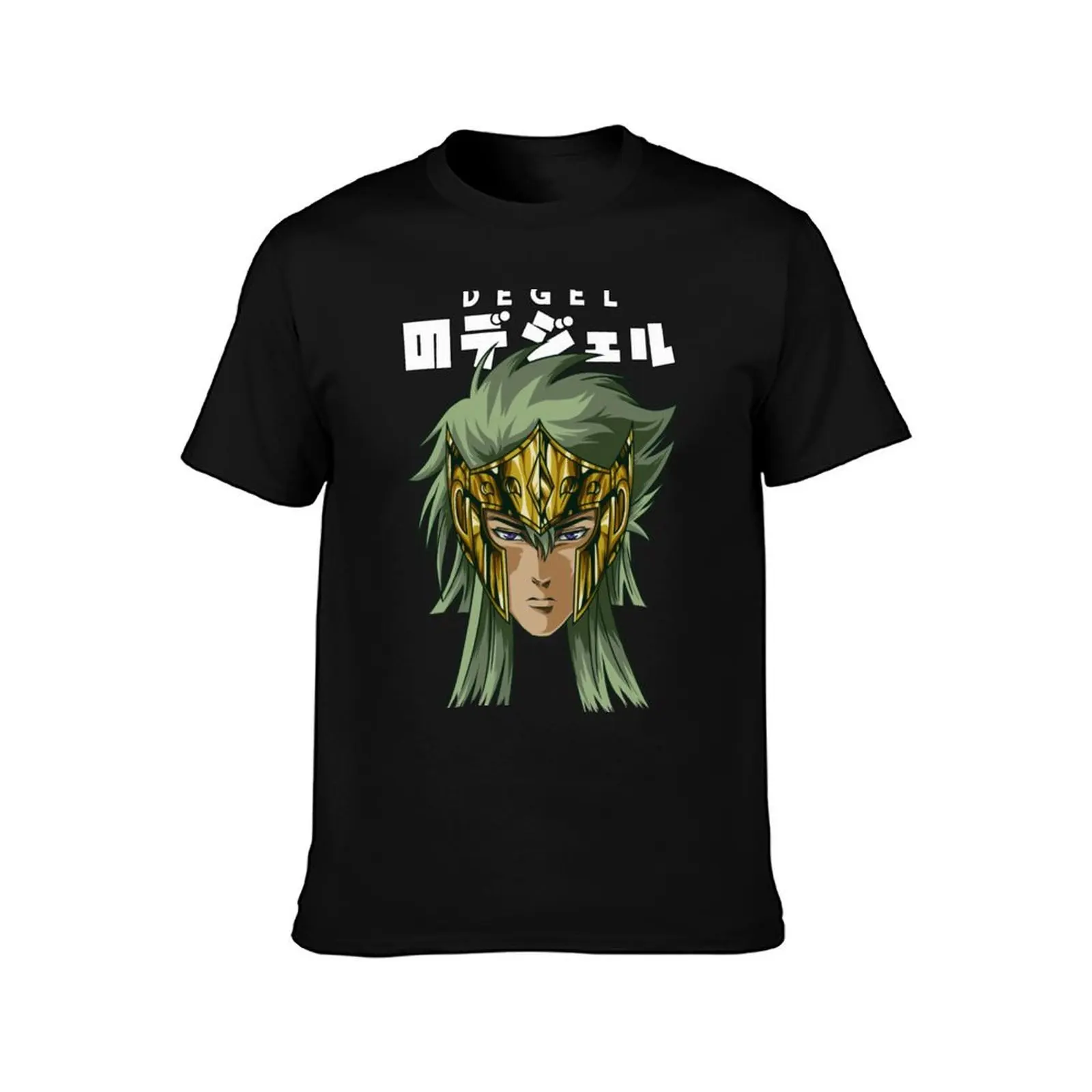Saint Seiya - Aquarius Dégel| Perfect Gift T-Shirt Summer Casual Cotton Tee Oversized Streetwear Tops Vintage Graphic Print