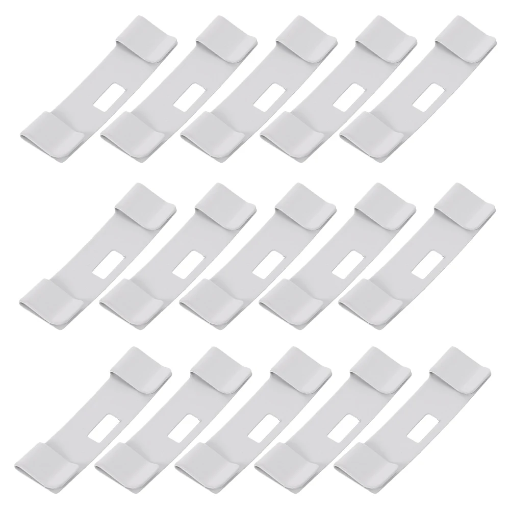 

20pcs Clips Iron Vertical Blinds Replacement Parts Repair Replacement Vertical Blind Slats Tabs Slats Blind Accessories Window