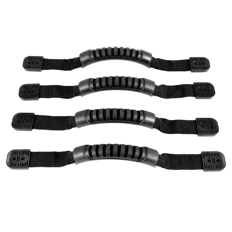 

4 Pack Kayak Carry Handles, Canoe Boat Side Mount Carry Handles With Double Screw Holes For Ocean Kayak,Kayak Parts