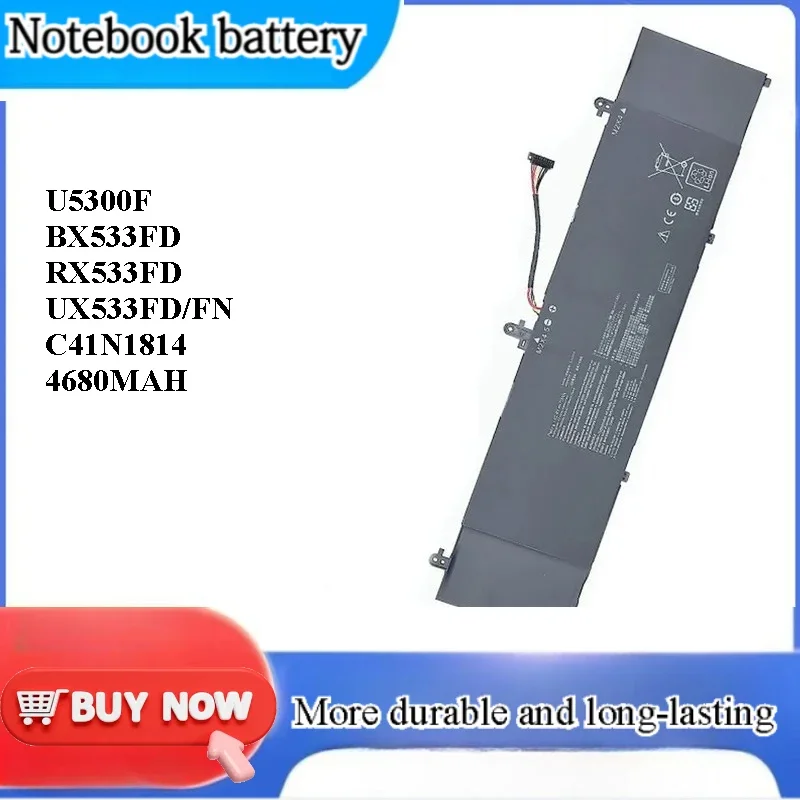 [C41N1814] for ASUS U5300F BX533FD RX533FD UX533FD FN Laptop Battery Replacement Battery