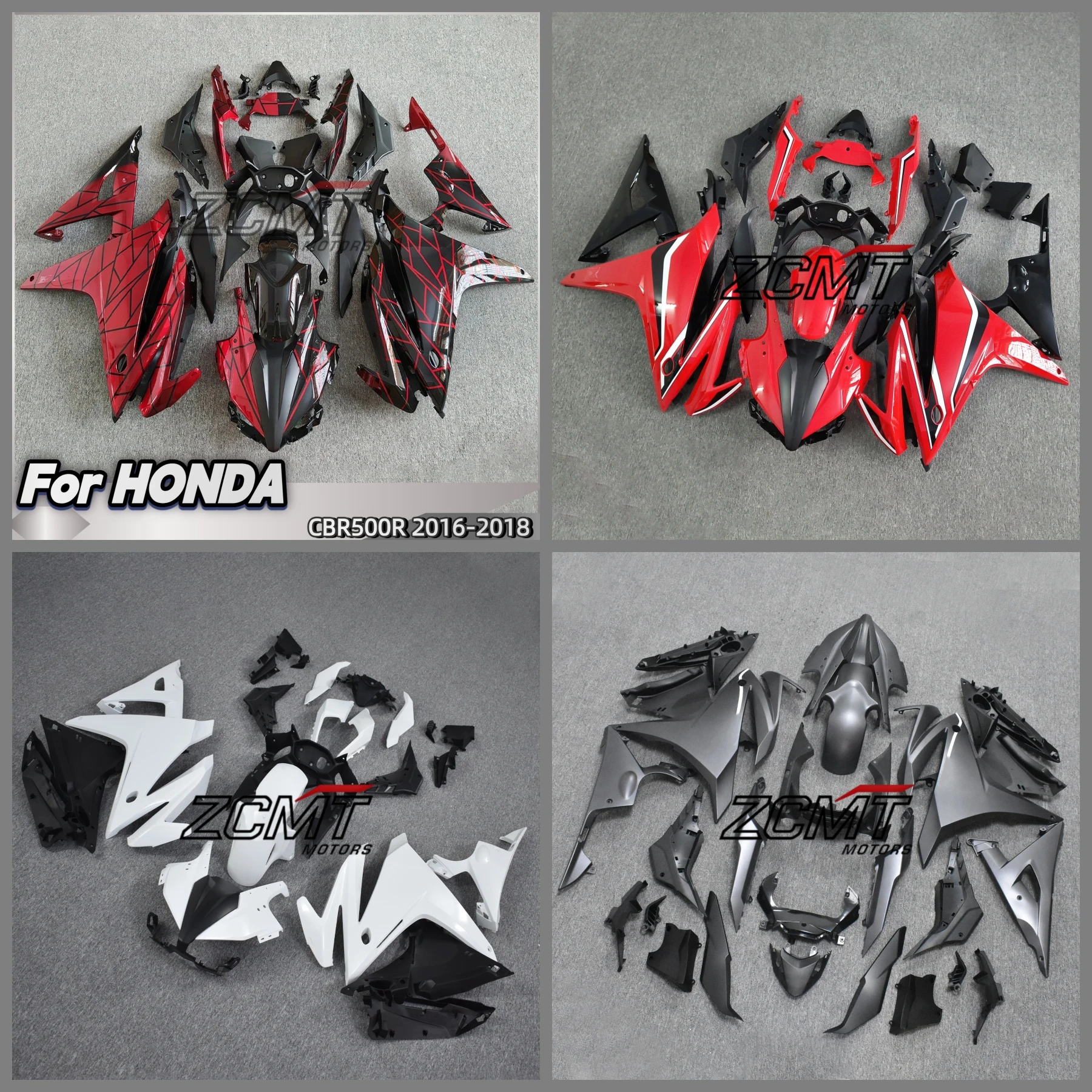 Fit For Honda CBR500R 2016 2017 2018 Motorcycle Fairing Accessories Suit Original Moulded Parts For Perfect Bodywork Set