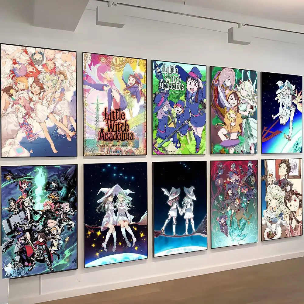 1pc Kleine Hexe Academia Atsuko Diana Poster Aufkleber Druck Wasserdichte Wand Kunst Für Wohnzimmer Schlafzimmer Wohnkultur