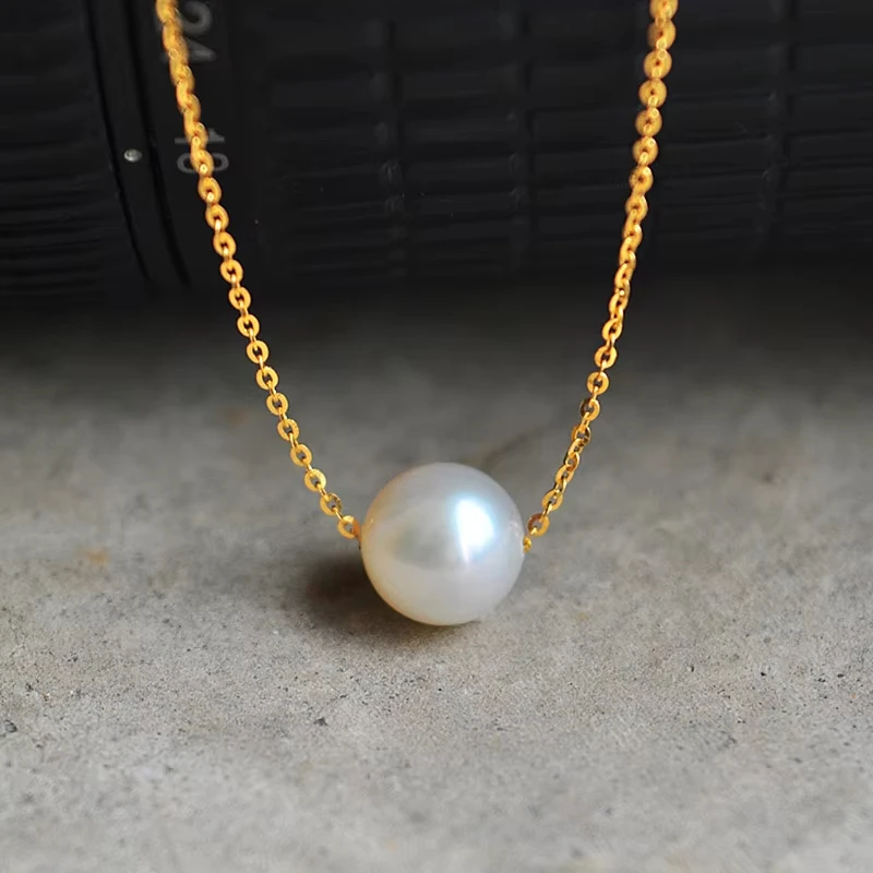 N134 Hot Selling Style Fashion Cheap Super Sweet imitation Pearl Ball Droplets Pendants necklaces Jewelry Accessories For Women