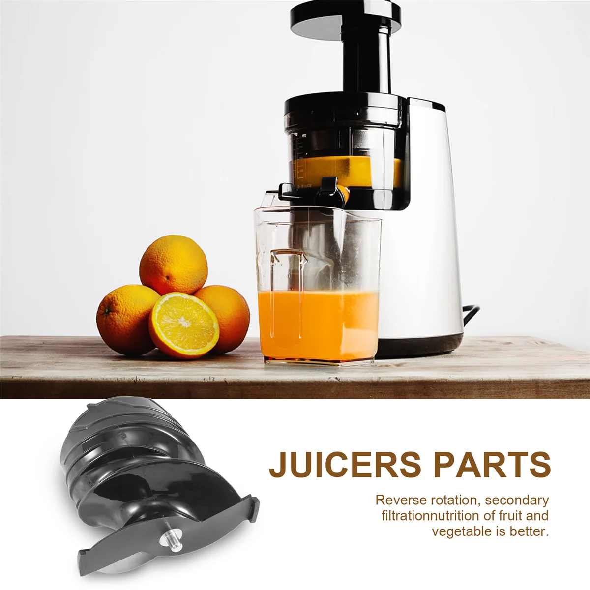 

Juicers Parts Screw Screw Propeller Slow Juicers Screw Spare Parts for Hurom HH-SBF11/1100 Replacement HOT
