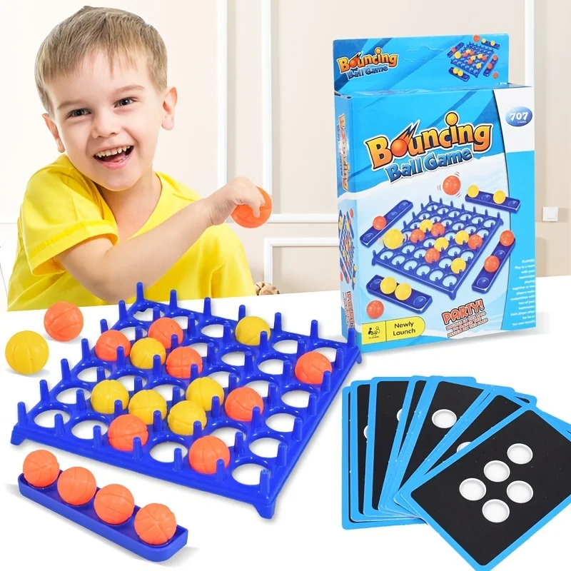 Fun Bouncing Ball Games, Children's Coordination Board Games, Battles, Throwing Balls, Bouncing Balls, Party Interactive Toys