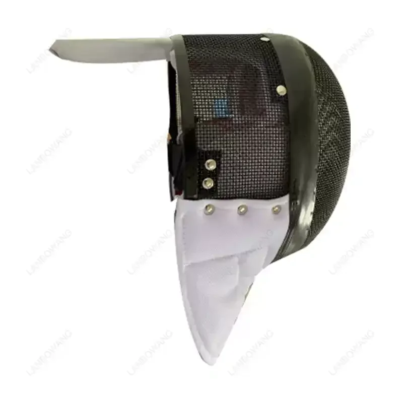 Fencing Epee Mask With Blue And Multi Color Mesh Screen, Fencing Protective Gear