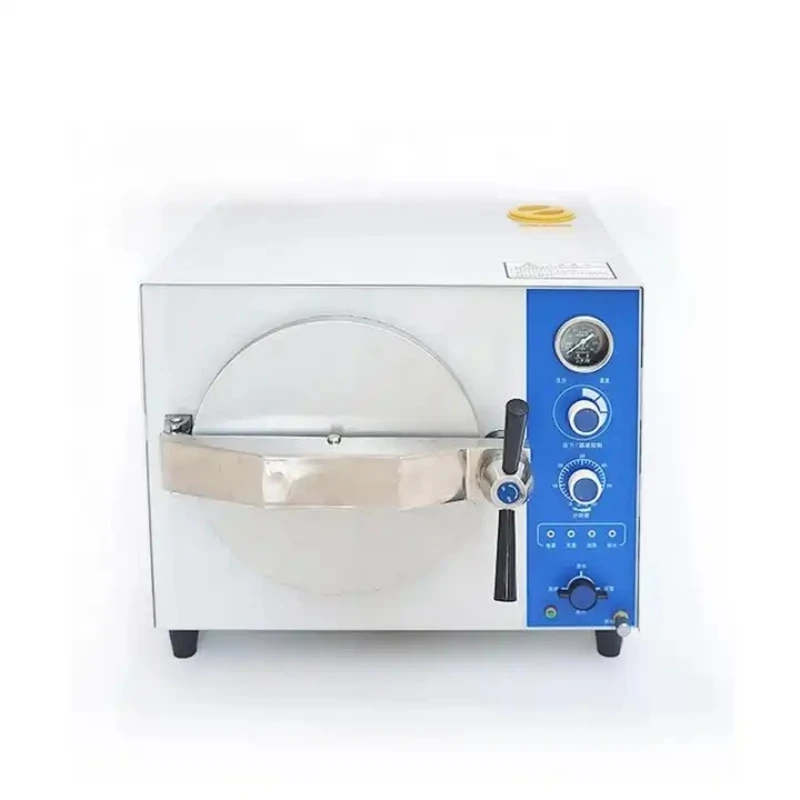 IKEME Laboratory Autoclave Machine 20L Electric Industria Dental Autoclave Stainless Steel Table Top Autoclave Sterilizer Hot