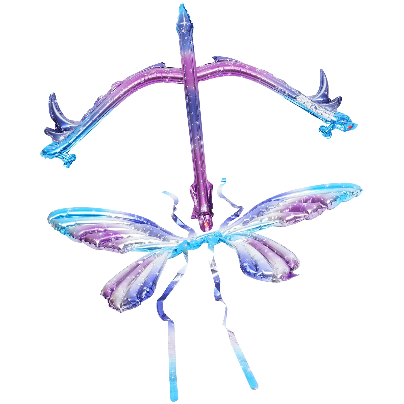 

1 set 1 Set Butterfly Wing Balloons Bow Arrow Aluminum Foil Huge Party Decorations Birthday Wedding Fairy Event Balloon Supplies