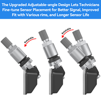 XTOOL TS100PRO Sensor 2 IN 1 Automotive Tire Repair Tools TPMS TS100 Sensor Universal 315MHz 433MHz TPMS Programmable For TP150