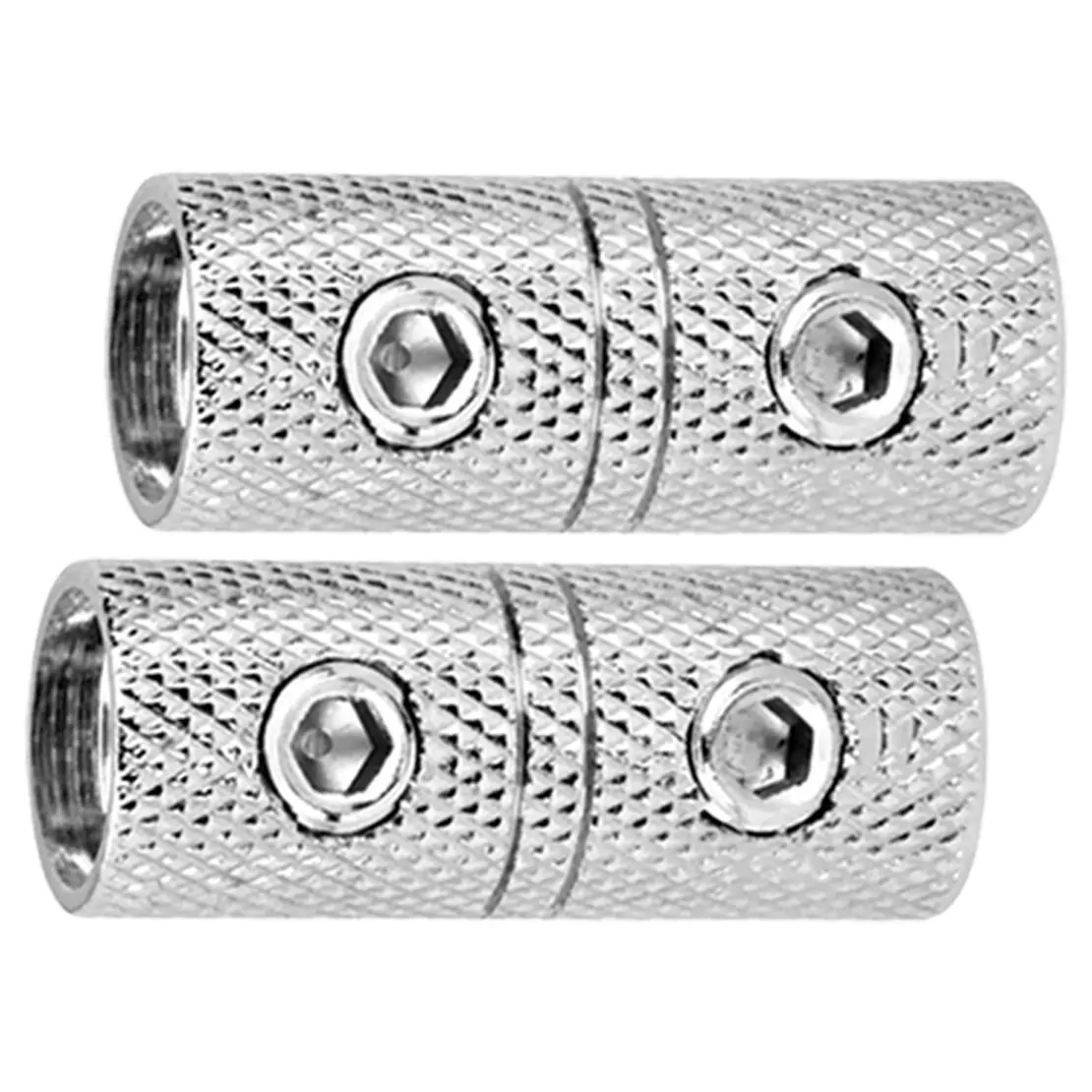 2Pcs Audio Power Cord Line Cable Harness Extension Terminal 4GA 4 Gauge Input Output Wire Adapter Connector Coupler Joiner New