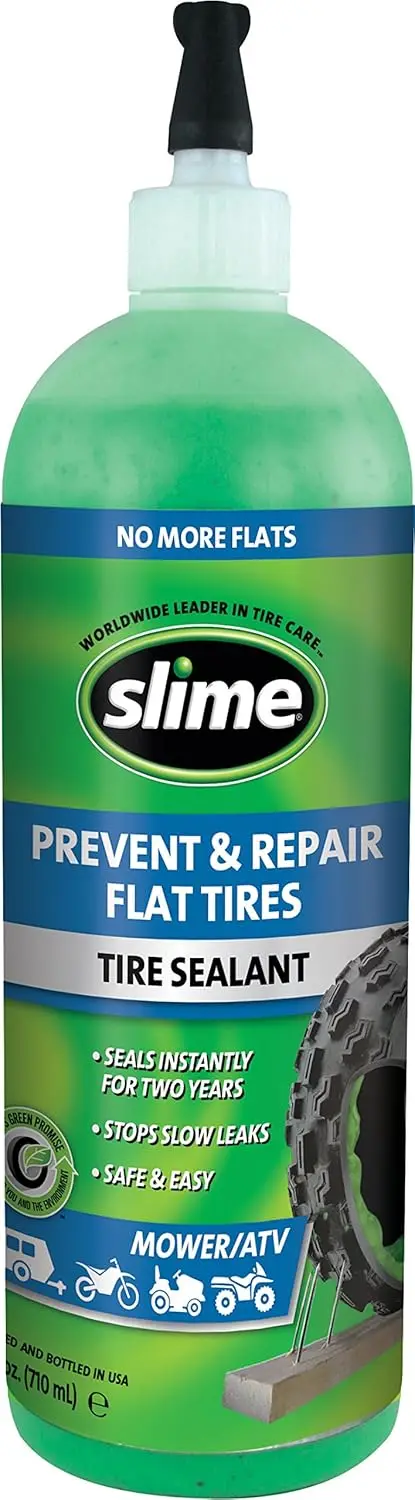 

Flat Tire Repair Sealant for Tubeless Tires - 24 oz, Non-Toxic, Eco-Friendly, Prevents & Repairs Punctures