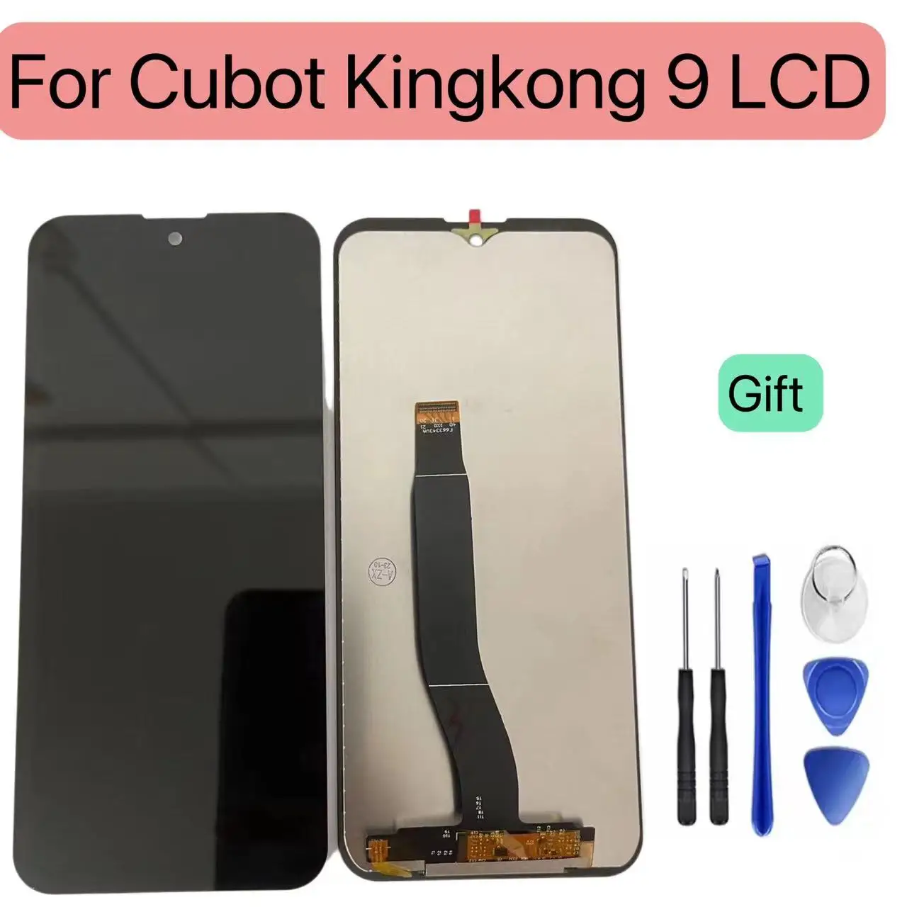 W 100% przetestowany wyświetlacz LCD Cubot KingKong 9 z montażem digitizera ekranu dotykowego dla części zamiennych Cubot KingKong 9 LCD