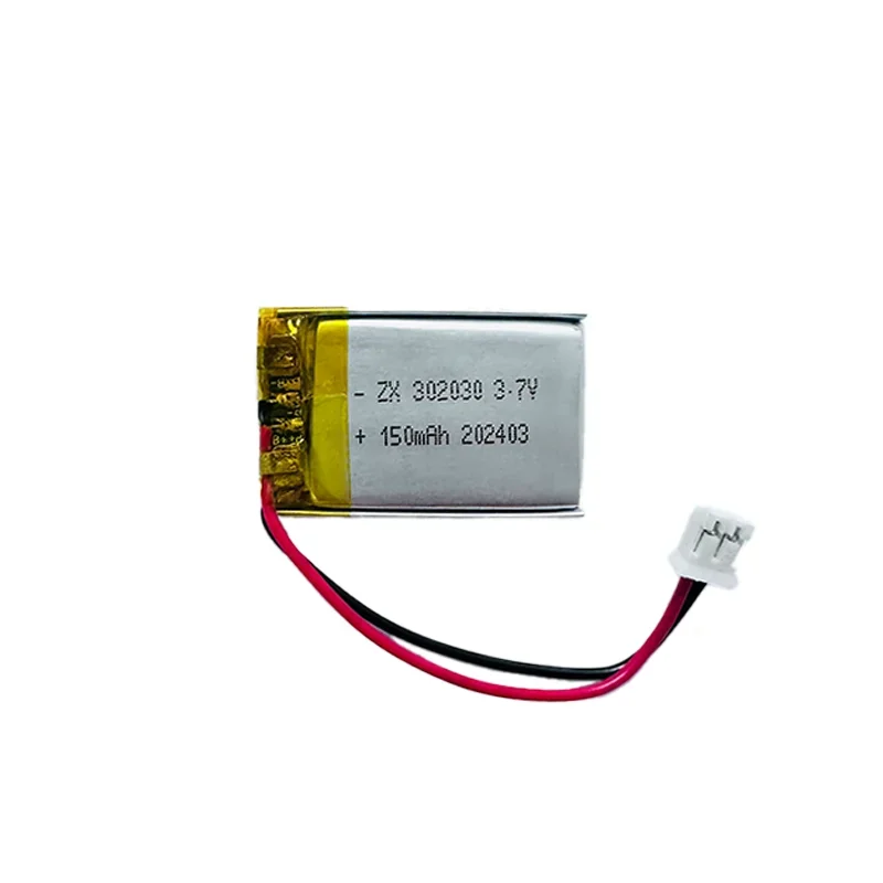 302030 150mAh Li-Po Battery Lithium with Jst PH 2.0mm 2pin Plug for GPS MP3 MP4 Driving Recorder JP(Origin)